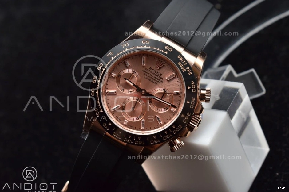 1:1 Edition Rubber RG SA4130 Dial on 116515 BTF Daytona Oysterflex Strap Best 1119